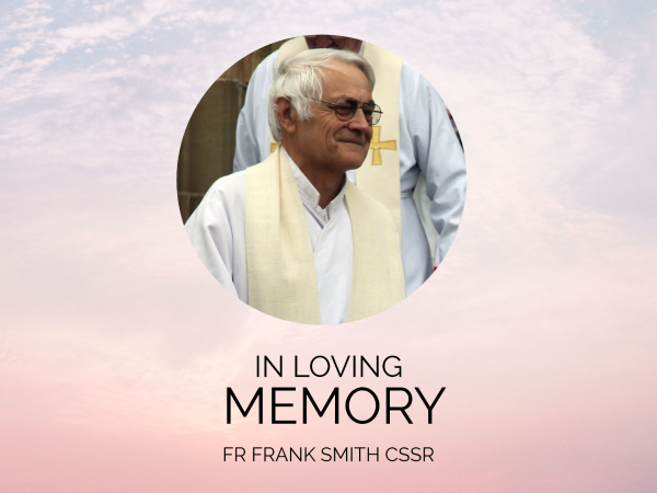 The peaceful passing of our Confrere, Frank Smith CSsR